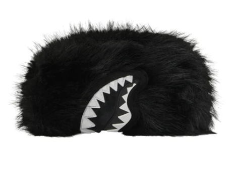 Pochette astuccio Sprayground FUR CRAY BLACK POUCH