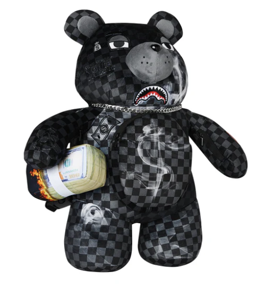 Zaino SPRAYGROUND SIP N’ SMOKE MONEYBEAR BACKPACK