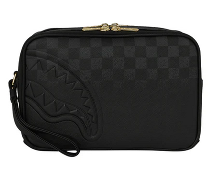 POCHETTE SPRAYGROUND SPRITZ BLACK TOILETRY BAG
