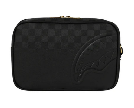 POCHETTE SPRAYGROUND SPRITZ BLACK TOILETRY BAG