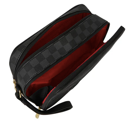 POCHETTE SPRAYGROUND SPRITZ BLACK TOILETRY BAG