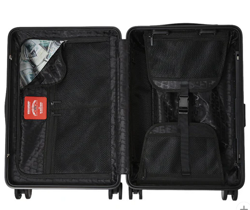Valigia Trolley Sprayground SPRITZ BLACK CARRY-ON LUGGAGE