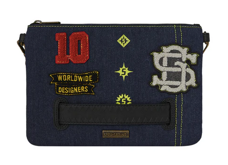 POCHETTE SPRAYGROUND EVISU STYLE CROSSOVER CLUTCH