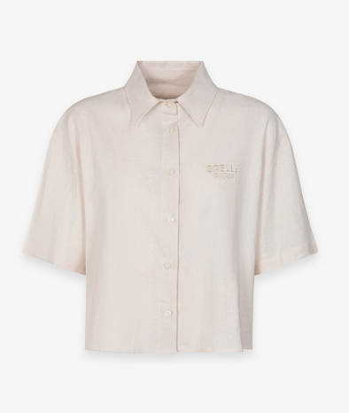 Camicia GAELLE PARIS A Mezza Manica Cropped In Mistolino