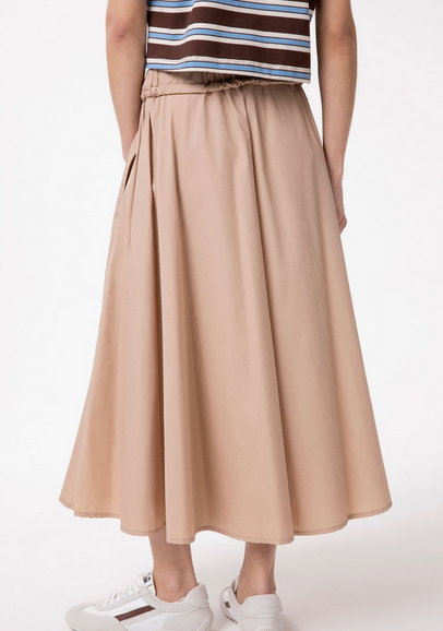 Gonna GAELLE PARIS Midi Con Coulisse Laccio Trekking