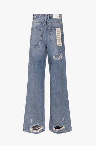 Jeans HINNOMINATE Baggy Fit In Denim Con Rotture