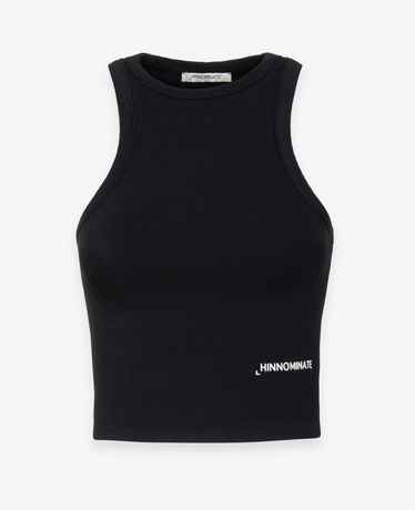 Crop Top HINNOMINATE In Costina Con Scollo All'Americana