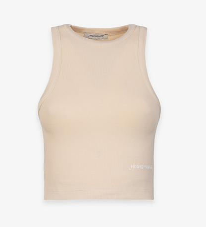 Crop Top HINNOMINATE In Costina Con Scollo All'Americana
