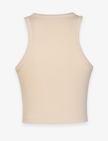 Crop Top HINNOMINATE In Costina Con Scollo All'Americana