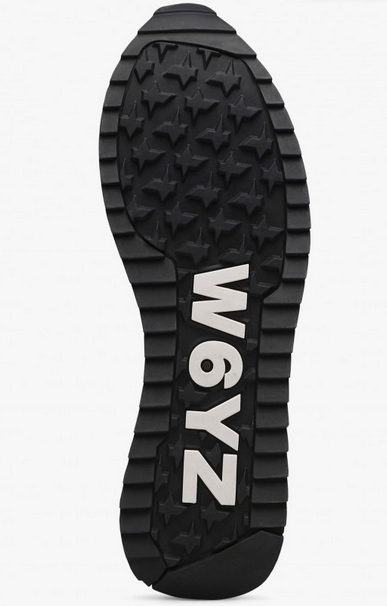 Sneaker W6YZ YAK-M - Sneakers in tessuto tecnico e suede - Navy-Bianco