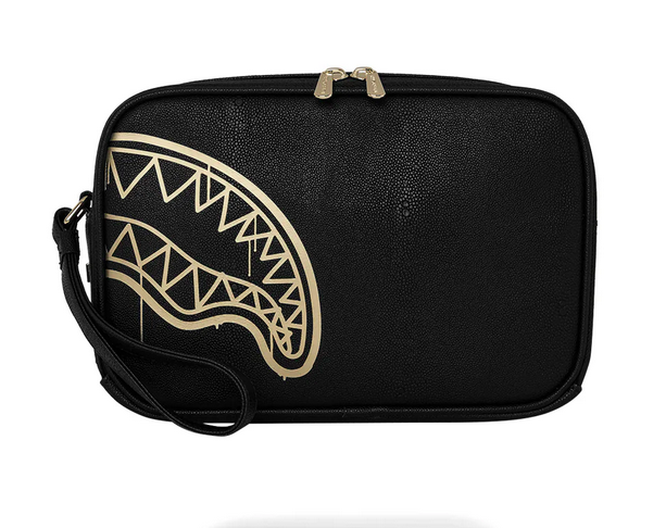 POCHETTE SPRAYGROUND THAT GOLD DRAP TOILETRY