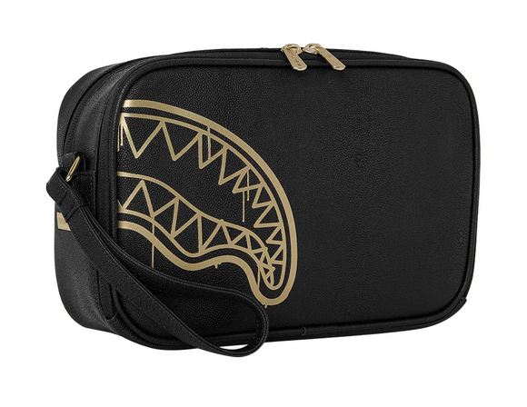 POCHETTE SPRAYGROUND THAT GOLD DRAP TOILETRY