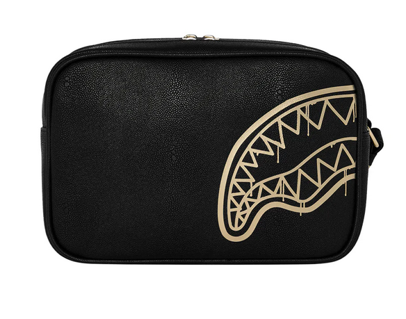POCHETTE SPRAYGROUND THAT GOLD DRAP TOILETRY