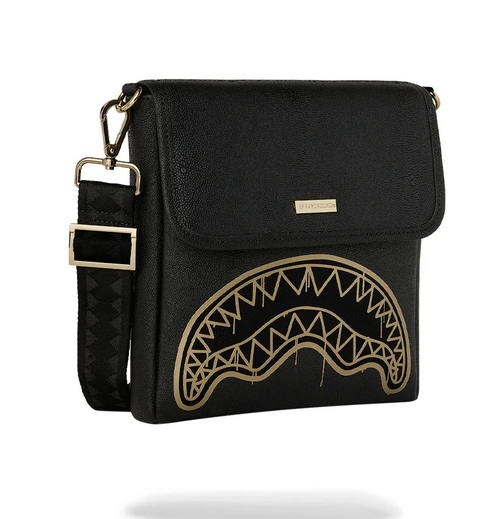 Tracolla SPRAYGROUND THAT GOLD DRAP MESSENGER SLING