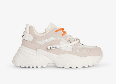 Sneakers GAELLE PARIS Running In Mesh Con Inserti Suede E Doppio Laccio