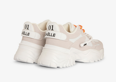 Sneakers GAELLE PARIS Running In Mesh Con Inserti Suede E Doppio Laccio