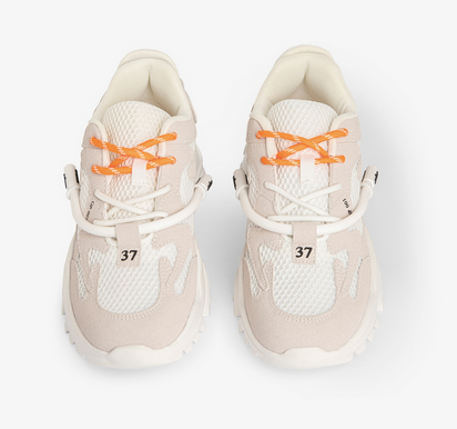 Sneakers GAELLE PARIS Running In Mesh Con Inserti Suede E Doppio Laccio