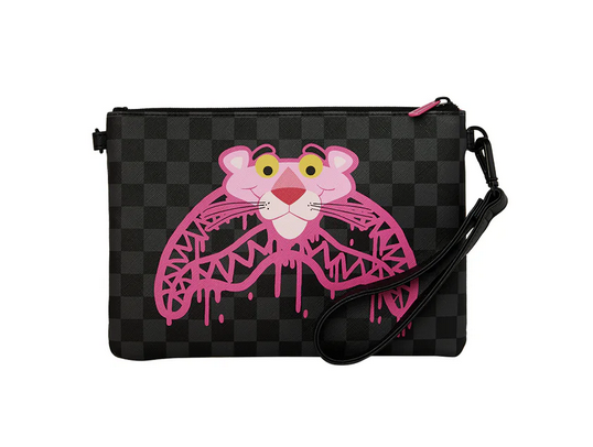 POCHETTE SPRAYGROUND PINK PANTHER DRIPPY DIAMONDS CROSSBODY