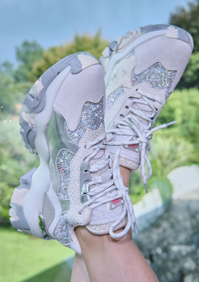 Sneaker JOIA PARIS DIAMOND WHITE SILVER