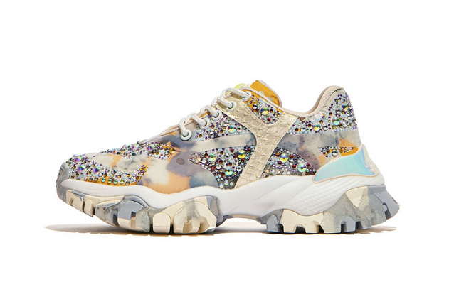 Sneaker JOIA PARIS JEWEL GREY ORANGE