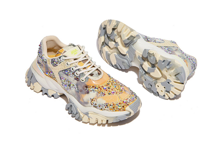 Sneaker JOIA PARIS JEWEL GREY ORANGE