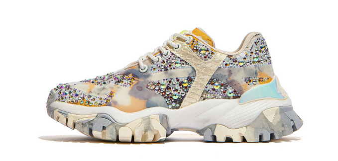 Sneaker JOIA PARIS JEWEL GREY ORANGE