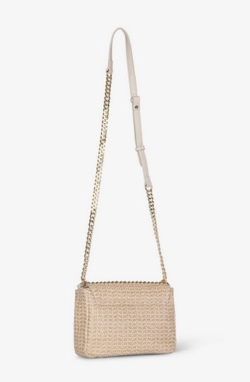 Mini Shoulder Strap GAELLE PARIS Rafia Lurex