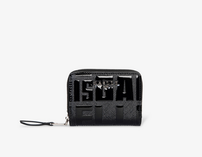 Portafoglio GAELLE PARIS Mini Zip Around Lettering In Vernice
