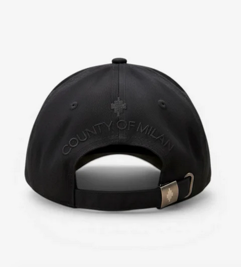 Cappello MARCELO BURLON Black-White