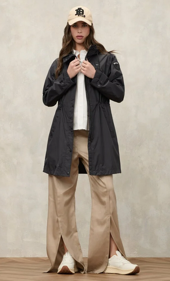 IMPERMEABILE CON CAPPUCCIO BLAUER USA THRUSH
