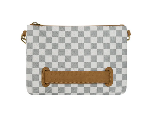 POCHETTE SPRAYGROUND 3AM CREAM CROSSBODY POUCHETTE