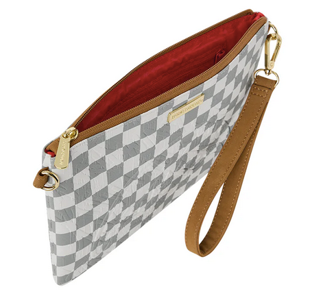 POCHETTE SPRAYGROUND 3AM CREAM CROSSBODY POUCHETTE