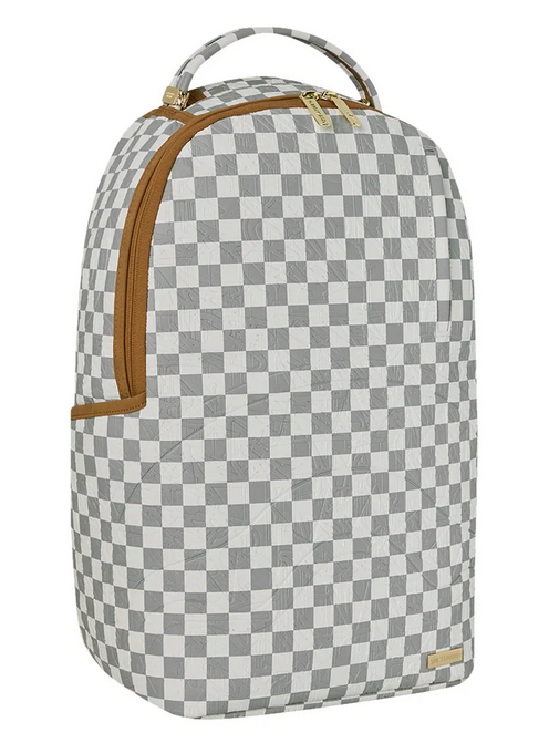 Zaino SPRAYGROUND 3AM CREAM CHECK DLXSV BACKPACK