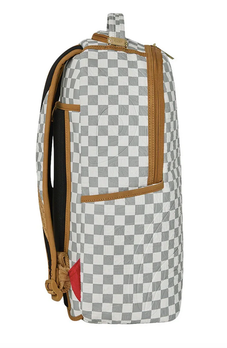 Zaino SPRAYGROUND 3AM CREAM CHECK DLXSV BACKPACK