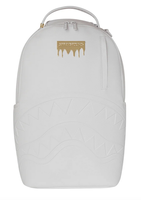 Zaino SPRAYGROUND GOLD BRICK LUXE WHITE DLXSV BACKPACK