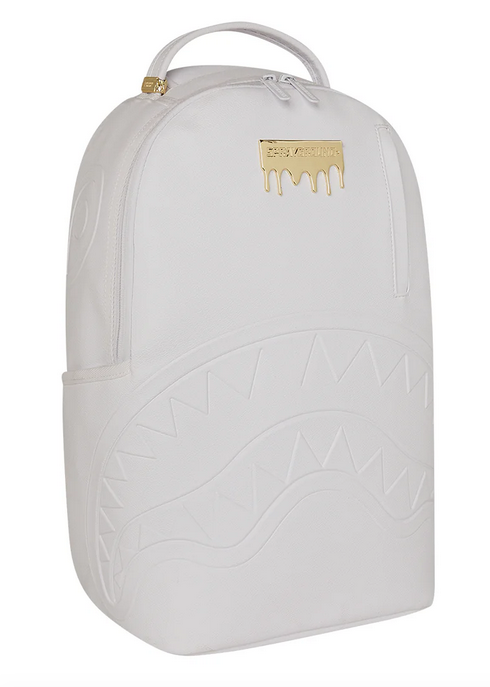 Zaino SPRAYGROUND GOLD BRICK LUXE WHITE DLXSV BACKPACK