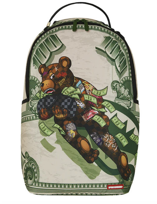 Zaino SPRAYGROUND MONEY FLY BEAR DLXSR BACKPACK