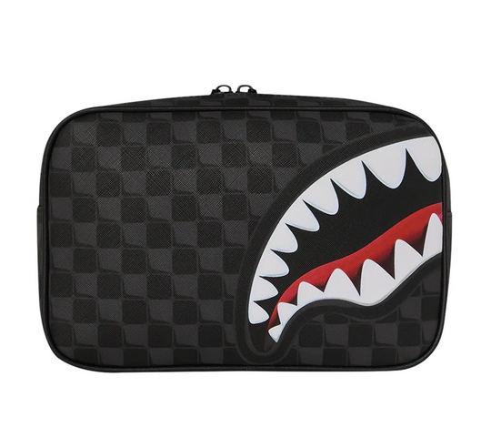 POCHETTE SPRAYGROUND SIP BALLOON BLACK TOILETRY BRICK