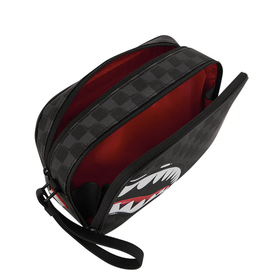 POCHETTE SPRAYGROUND SIP BALLOON BLACK TOILETRY BRICK