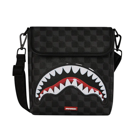 Tracolla SPRAYGROUND SIP BALLOON BLACK MESSENGER SLING
