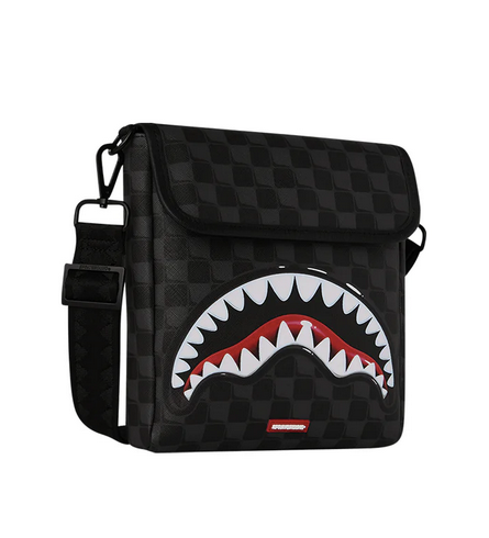 Tracolla SPRAYGROUND SIP BALLOON BLACK MESSENGER SLING