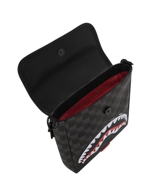 Tracolla SPRAYGROUND SIP BALLOON BLACK MESSENGER SLING