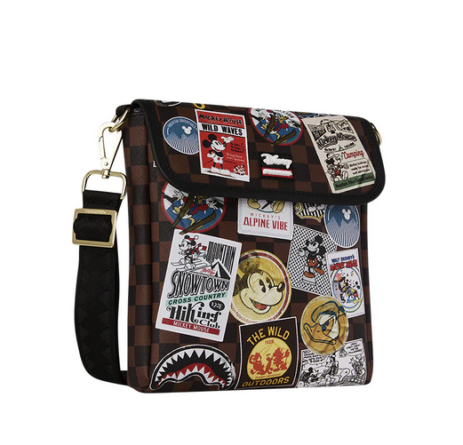Tracolla SPRAYGROUND MICKEY MOUSE GLOBAL MOGUL MESSENGER SLING