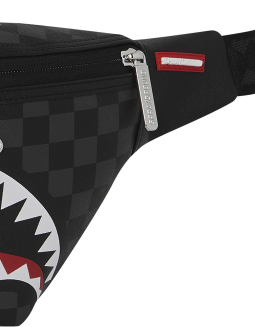 Marsupio SPRAYGROUND SILVER SIDE DRIP BLACK CHECK SAVVY CROSSBODY