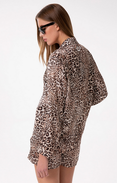 Camicia GAELLE PARIS A Manica Lunga In Raso