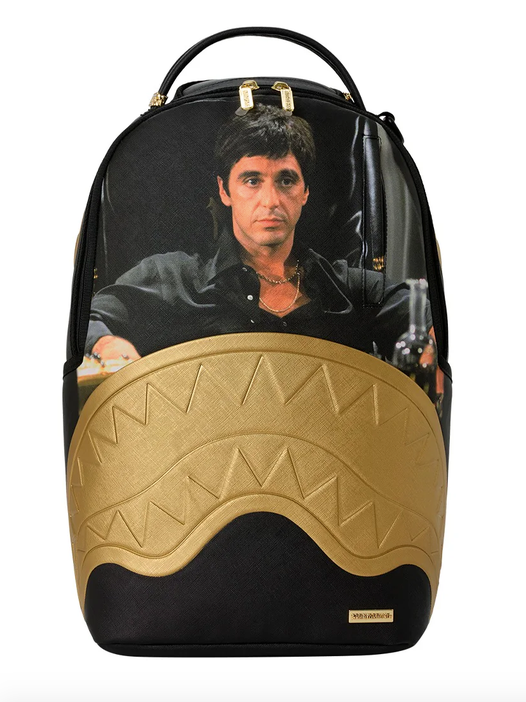 Zaino SPRAYGROUND SCARFACE GOLD EMBOSSED BACKPACK