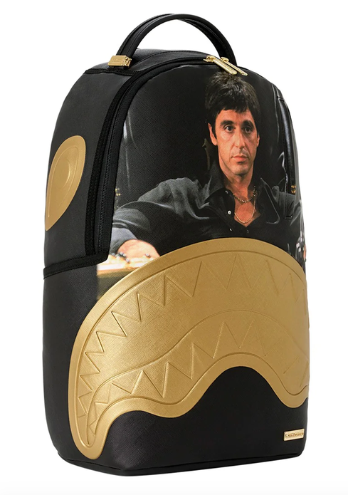 Zaino SPRAYGROUND SCARFACE GOLD EMBOSSED BACKPACK