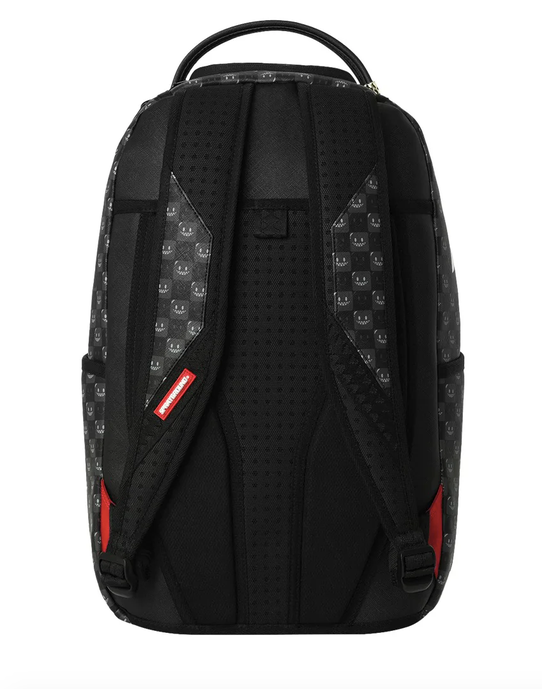 Zaino SPRAYGROUND SHARKS IN PARIS WTF BUBBLY BLACK CHECK BACKPACK