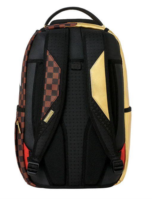 Zaino SPRAYGROUND SHARKS IN PARIS GOLD DRIP BACKPACK