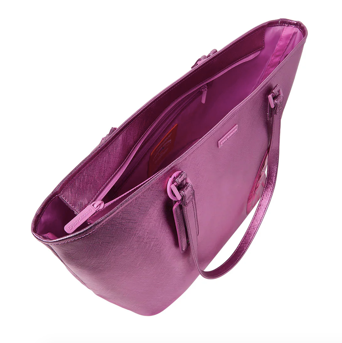 Borsa SPRAYGROUND METALLIC PINK METALLIC DRIP TOTE